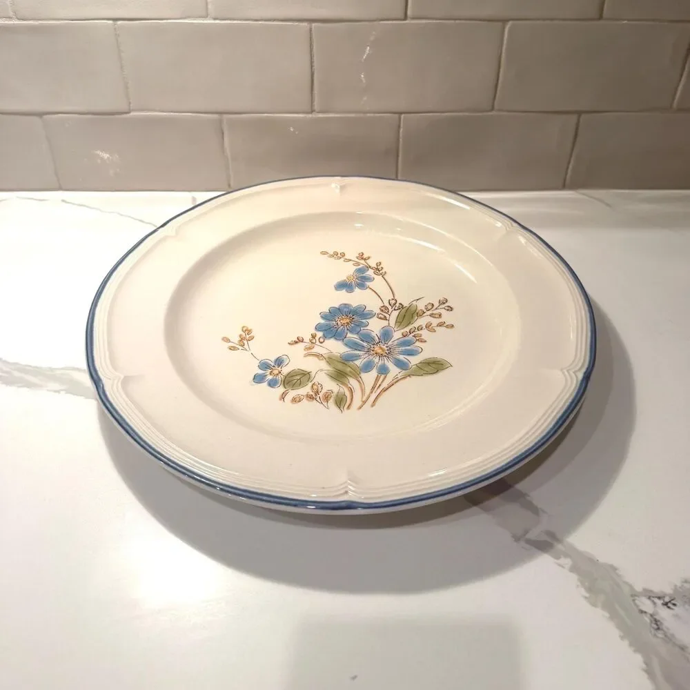 Vintage International Tableworks Stoneware Serving Platter Pattern 30042
